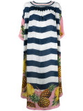 striped pineapple dress