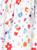 printed off shoulder blouse 