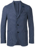plaid blazer