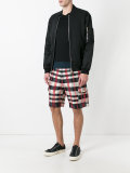 checked bermuda shorts 