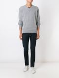 ribbed sleeves sweater