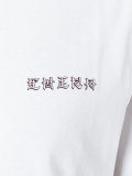 long sleeve typography print T-shirt