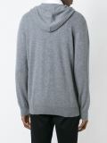 hooded zip sweater