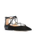 pointed toe ballerinas