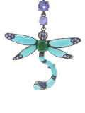 WENDY YUE DE12301 TURQUOISE ??? Artificial->Acetate