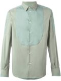 paneled longsleeved shirt