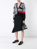 zebra print cardigan 