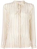 gold-tone stripes shirt