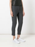 cropped tailored trousers