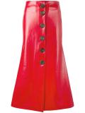 A-line midi skirt