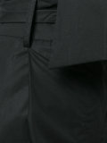 braces detail cropped trousers