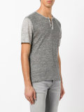 button-up T-shirt