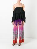 Marrakesh print wide-leg pants