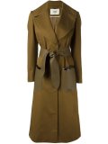 tie belted waist coat