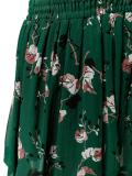 pine grove leaves print skirt