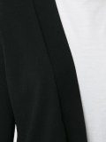 cropped angular cardigan