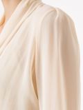 v-neck longsleeved bodysuit