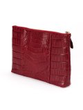 top zip clutch