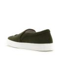 'LA' patch slip-on sneakers