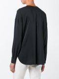band collar blouse 