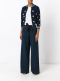 drawstring flared pants 