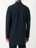concealed fastening midi coat