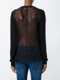 lace panel jumper 