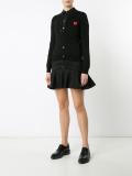 heart patch cardigan