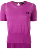 embroidered R jumper 