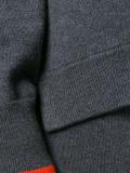 crew neck loose-fit jumper