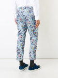 birds print chinos 