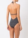 striped swimsuit