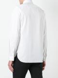 geometric detail collar shirt