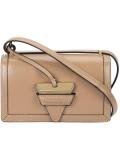 triangle detail shoulder bag