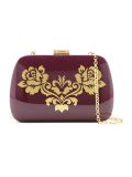 magnetic closure clutch bag