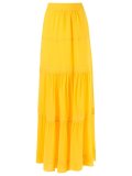long silk skirt