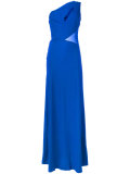 one shoulder gown 