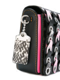 zip detail shoulder bag
