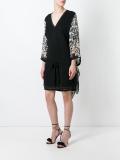 leopard print shift dress