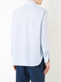 pastel striped shirt