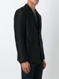 buttoned blazer jacket