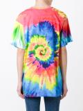 tie dye elephant print T-shirt