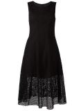 sleeveless broderie anglaise dress