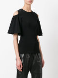 cold shoulder blouse 