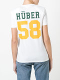 varsity print T-shirt