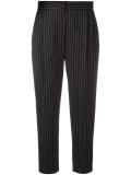 pinstripe trousers
