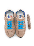 perforated lace-up sneakers