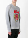 logo print sweatshirt
