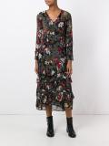 flower print longsleeved dress