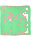 abstract print scarf